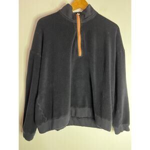 Sundry Anthropolgie soft Terry Cloth material Quarter Zip Size 2X